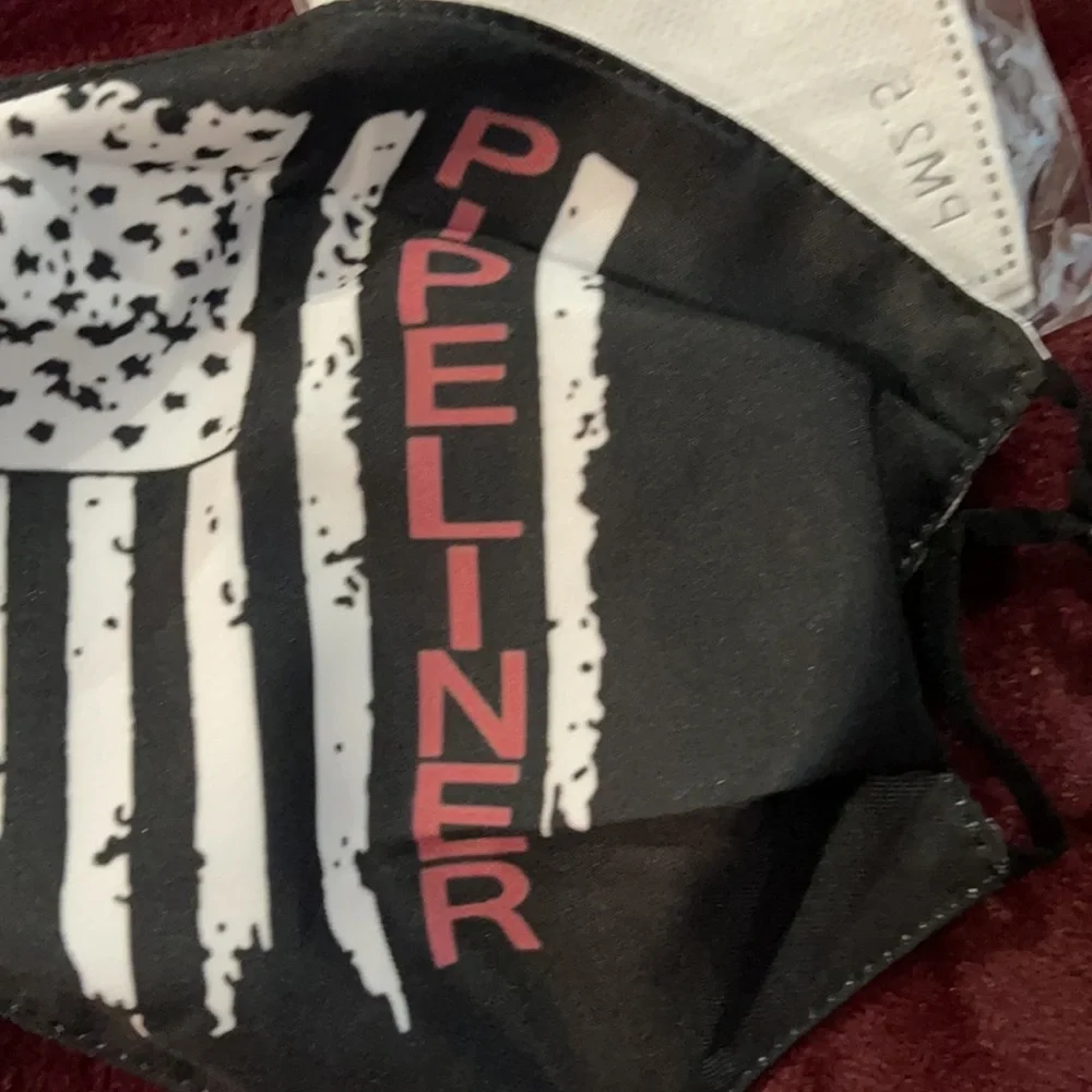 6/$20 New Pipeliner face mask